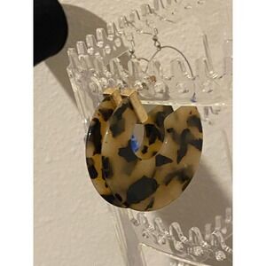leapord print‎ earrings